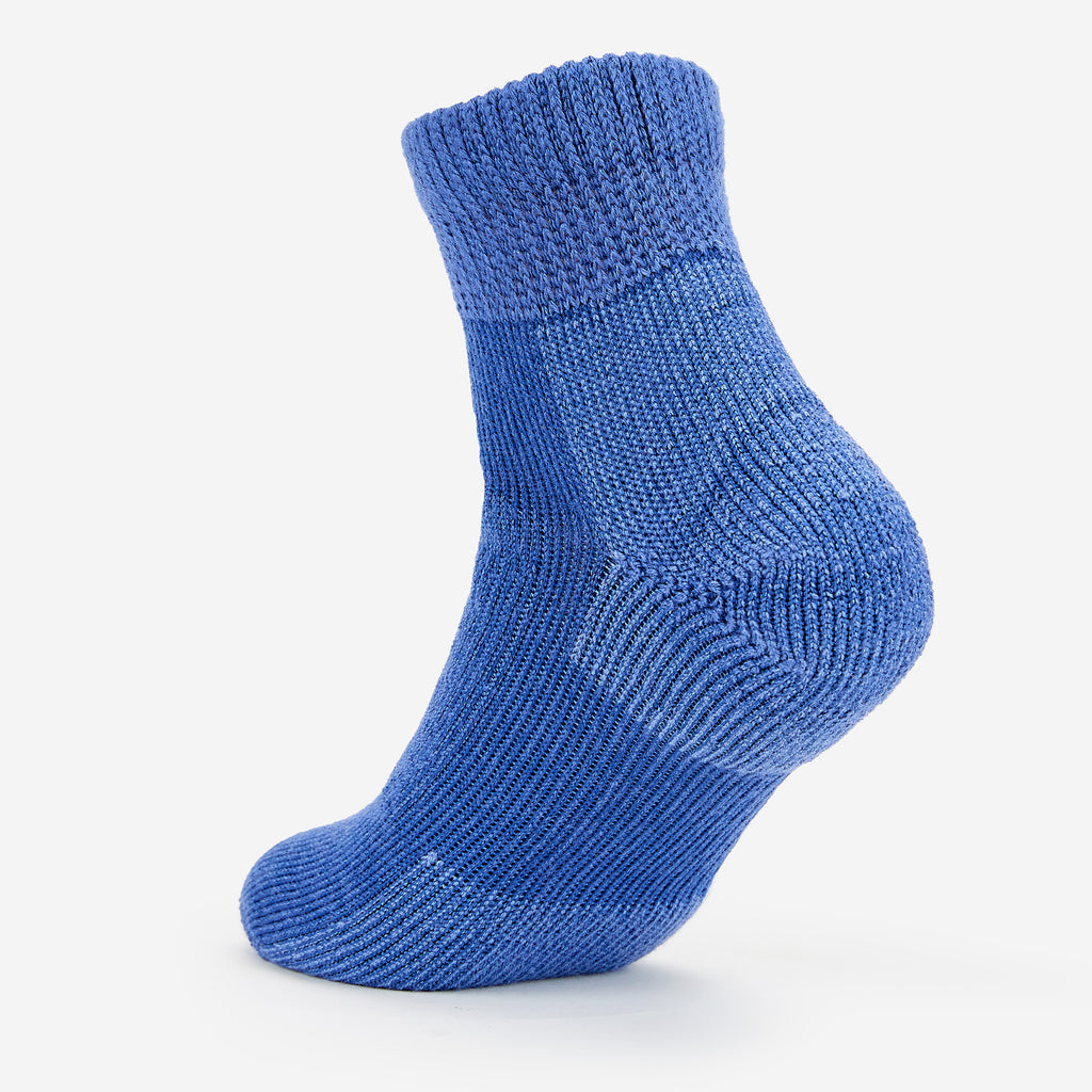 Thorlo Moderate Cushion Ankle Walking Socks | #color_Denim