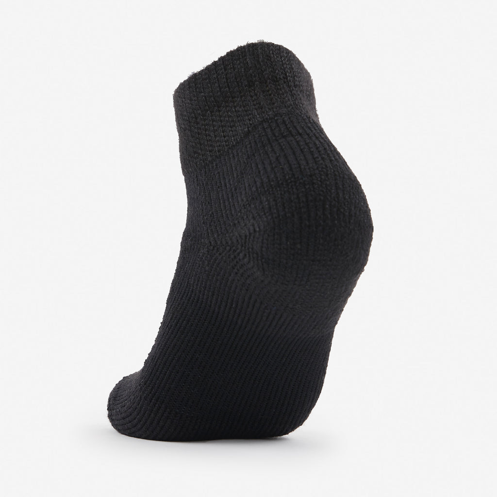 Thorlo Moderate Cushion Ankle Walking Socks | #color_black