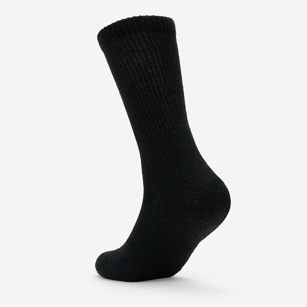 Thorlo Moderate Cushion Crew Walking Socks | #color_black