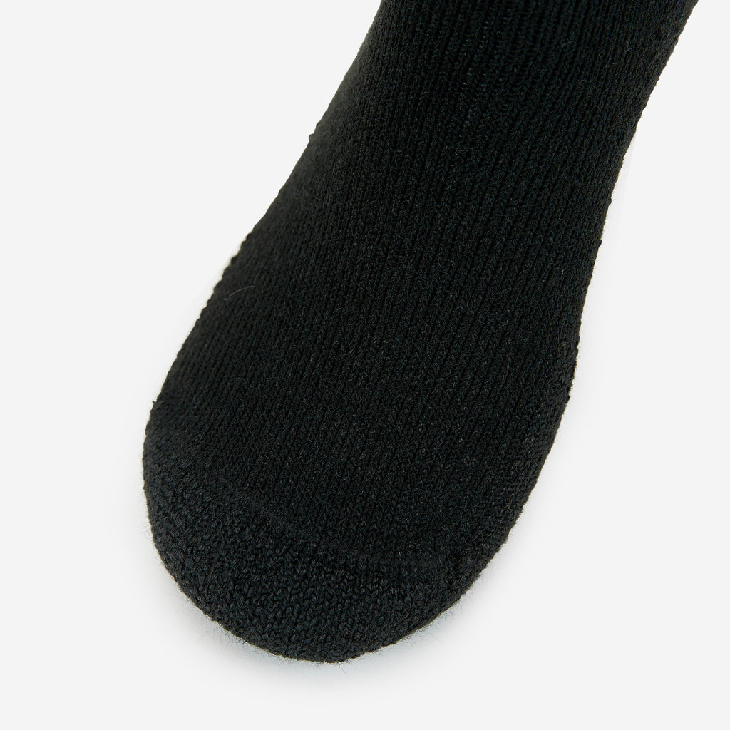 Thorlo Moderate Cushion Crew Walking Socks | #color_black