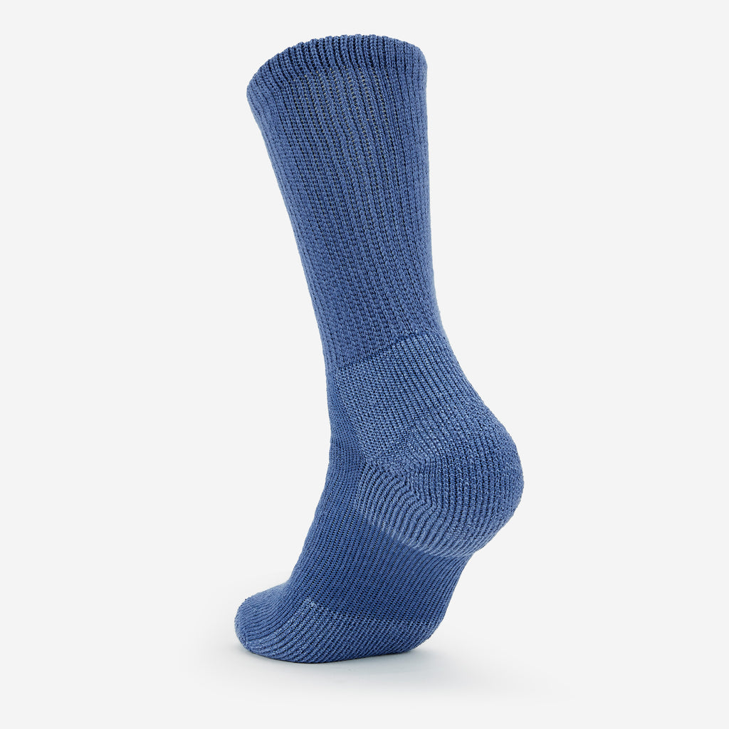 Thorlo Moderate Cushion Crew Walking Socks | #color_Denim