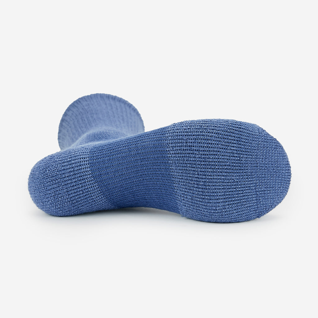 Thorlo Moderate Cushion Crew Walking Socks | #color_Denim