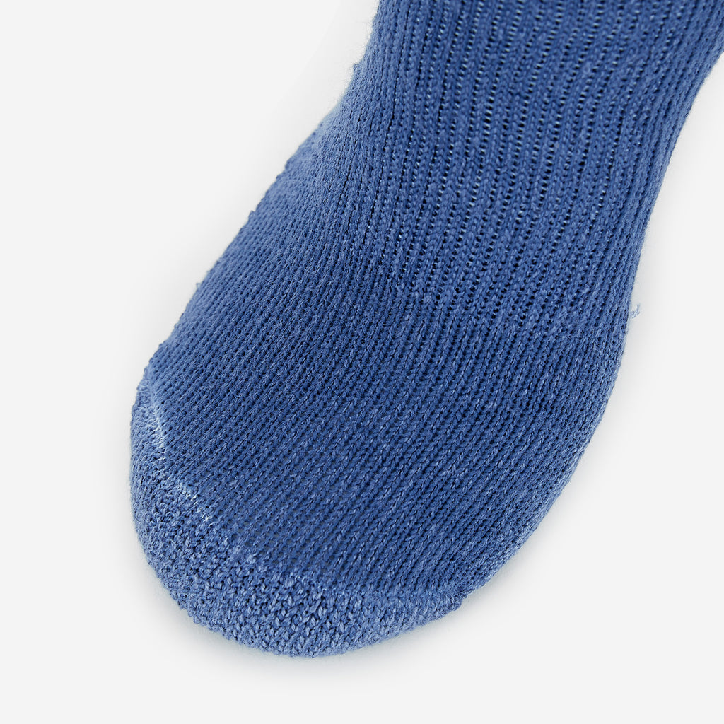 Thorlo Moderate Cushion Crew Walking Socks | #color_Denim