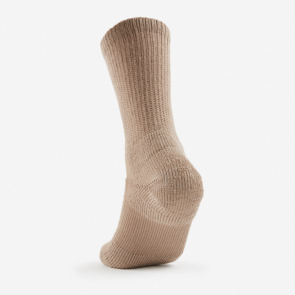 Thorlo Moderate Cushion Crew Walking Socks | #color_khaki