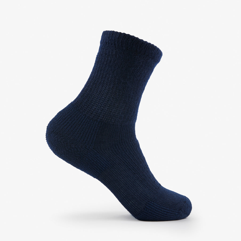 Thorlo Moderate Cushion Crew Walking Socks (6 Pairs) | #color_navy