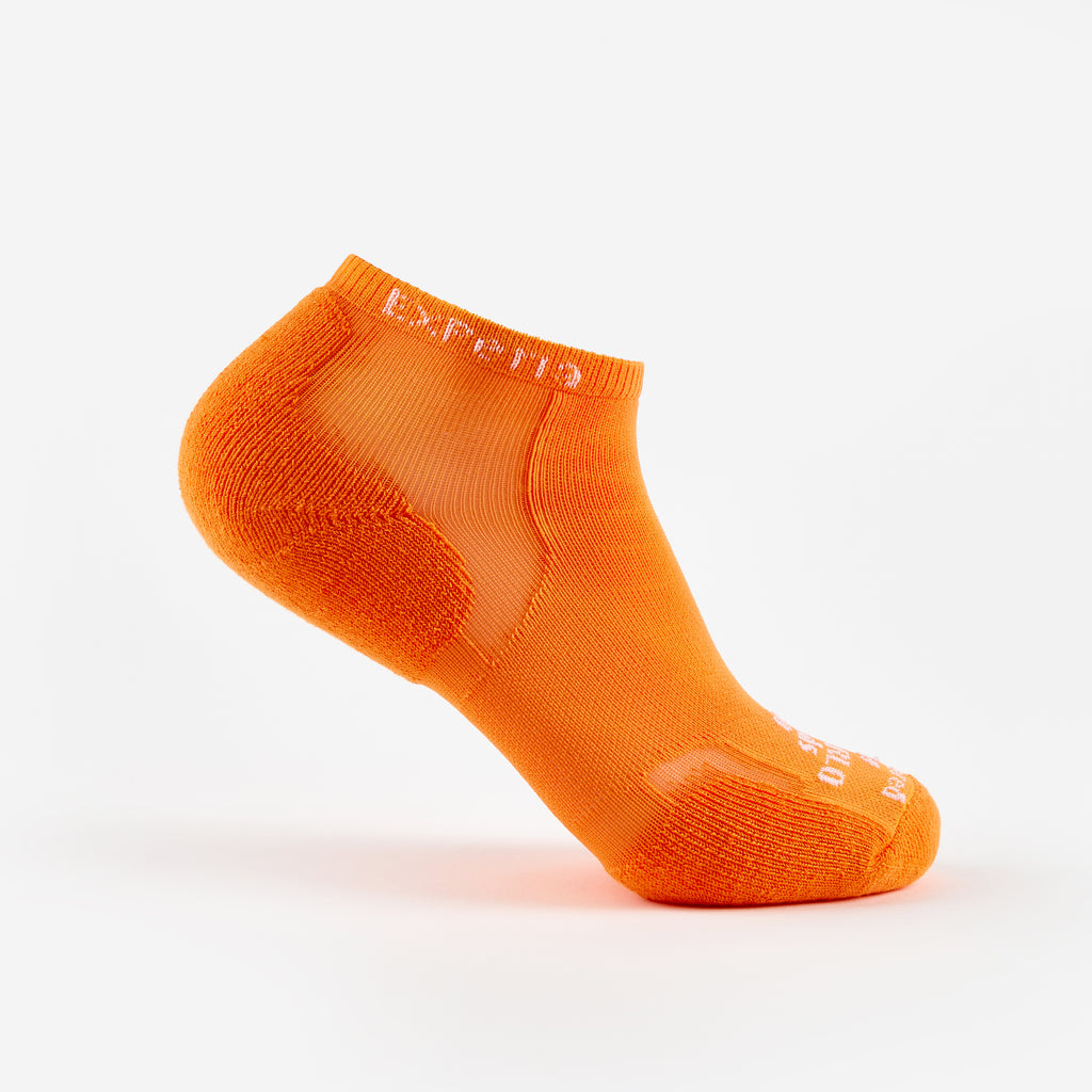 Thorlo Experia TECHFIT Light Cushion Low-Cut Socks | #color_Orange