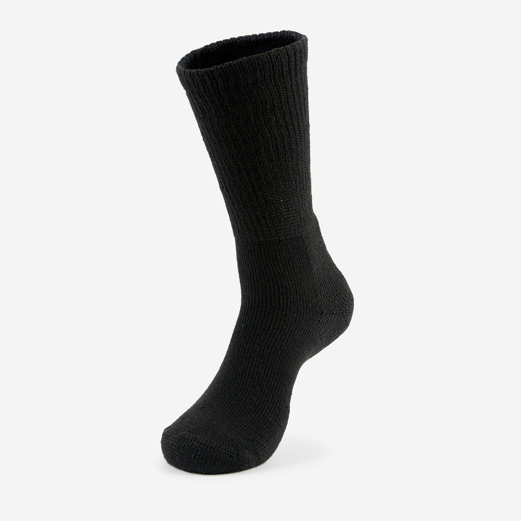 Thorlo Maximum Cushion Crew Running Socks | #color_black