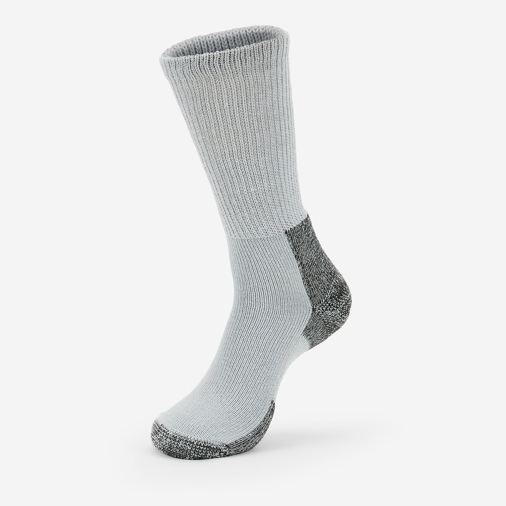 Thorlo Maximum Cushion Crew Running Socks | #color_Cloud Grey