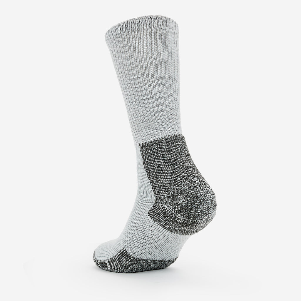 Thorlo Maximum Cushion Crew Running Socks | #color_Cloud Grey