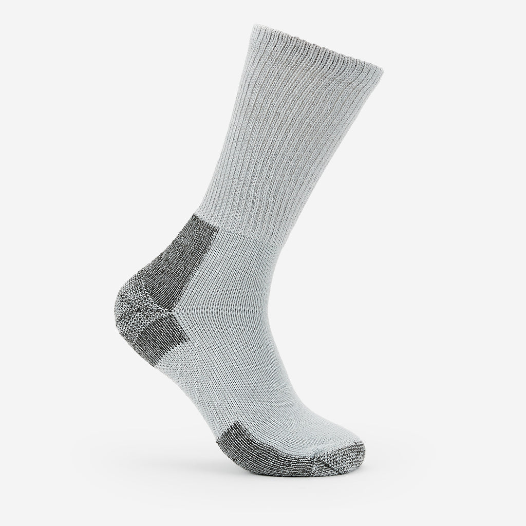 Thorlo Maximum Cushion Crew Running Socks | #color_Cloud Grey