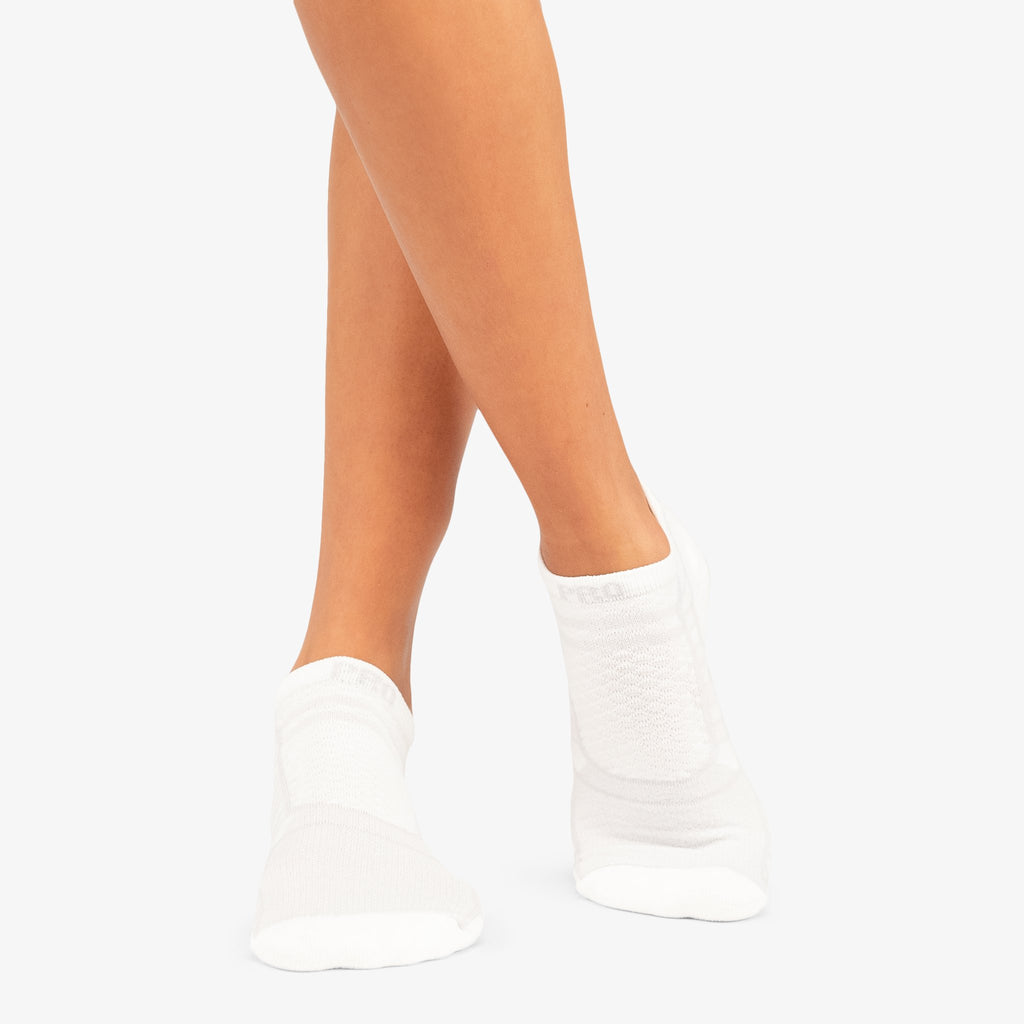 Thorlo Experia PROLITE Ultra-Light Cushion Tab No-Show Socks | #color_White